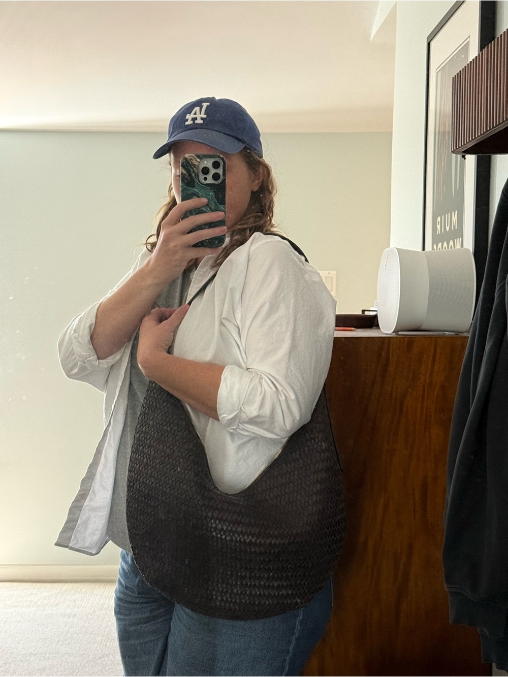 Madewell Brown Woven Shoulder Bag - Picture 5 of 5